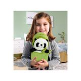 Pababo Çantalı Bambu Panda Peluş Oyuncak – Sevimli ve Yumuşak Dokulu Oyuncak