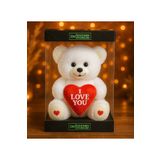 Pababo Özel 160 Premium Kutu Içerisinde Sevgiliye Özel Kalpli (I LOVE YOU) Yazılı Sevimli Peluş Ayıcık
