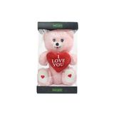 Pababo Özel 170 Premium Kutu Içerisinde Sevgiliye Özel Kalpli (I LOVE YOU) Yazılı Sevimli Peluş Ayıcık