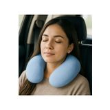 Pababo Pabtex Peluş U Tipi Boyun Yastığı Yumuşak ve Ergonomik Seyahat Konforu