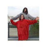 Pababo Pabtex Welsoft Peluş Polar Giyilebilir Battaniye Pijama Kırmızı
