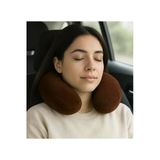 Pababo Pabtex Yumuşak Ergonomik Peluş Seyahat Boyun Yastığı Uçak, Araba Ve Ofis Kullanımı İçin