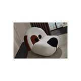 Pablo Home Snoopy Berjer - Teddy Berjer - Beyaz Tekli Berjer