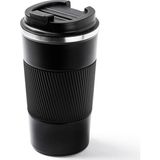 Pablo Siyah Kaydırmaz Tutacaklı Paslanmaz Çelik Termos Bardak 510ML - 500 ml