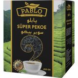 Pablo Super Pekoe Ithal Seylan Sri Lanka Ceylon Kaçak Siyah çay 400 gr Kutulu