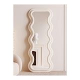 Pablohome Marta Dalgalı Çerçeveli Oval Boy Aynası