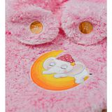 Pabtex Peluş Bebek Uyku Tulumu - Pembe - 0 - 6 Ay
