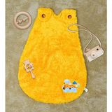 Pabtex Peluş Bebek Uyku Tulumu - Sarı - 0 - 6 Ay