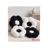 Pabtex Salon, Oda ve Hediye İçin 4’lü Taraftar Peluş Papatya Yastık Seti