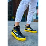 pabucmarketi Bağcıklı Erkek Sneaker Bot Sarı