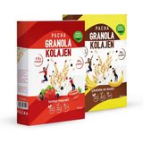PACHANOLA Doğal Kolajen ve Proteinli Granola | İkisi Bir Arada