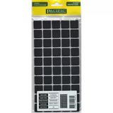 Pacific 6020 Bl Yapışkanlı Keçe 20 Mm X 20 Mm Siyah - 8698771400819