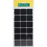 Pacific 6035 Bl Yapışkanlı Keçe 35 mm x 35 mm Siyah - Çok Renkli