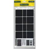 Pacific 6040 Bl Yapışkanlı Keçe 40 Mm X 40 Mm Siyah - 8698771400864