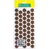 Pacific Nsp Kahverengi Yuvarlak 20 mm Masa Sandalye Keçe
