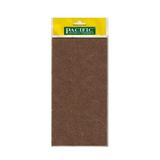 Pacific Yapışkanlı Dikdörtgen 120x240 mm Kahve Keçe