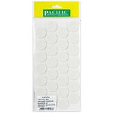 PACIFIC Yuvarlak Yapışkanlı Sandalye Koltuk Mobilya Ayak Keçesi Felt 28 Mm Beyaz - Keçeler - Tek Ebat