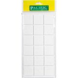 Pacific Yuvarlak Yapışkanlı Sandalye Koltuk Mobilya Ayak Zemin Koruyucu Keçesi Felt 35x35 Mm Beyaz
