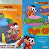 PACK TURMA DA MONICA - COMO? ONDE? POR QUE? CAPA AZUL