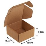 Packanya 11X11X11-200 Adet Kilitli E Ticaret Karton Kargo Kutusu