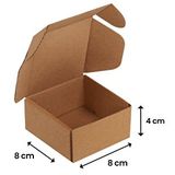 Packanya 8X8X4-25 Adet Kilitli E Ticaret Karton Kargo Kutusu