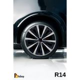 PackGar Fiat Grande Panda Egea Cross Idea 14 İnç Jant Kapağı (4 ADET) Siyah Gri C105