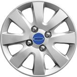 PackGar Ford 15 Inç Jant Kapağı Amblemli Gri 4'lü Takım 127