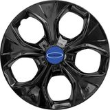PackGar Ford Connect 15 Inç Jant Kapağı Amblemli Piano Black 4 Adet 1 Takım 212