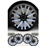 PackGar Ford Fiesta Focus Ka Escort Mondeo Sierra 14'' İnç Jant Kapağı 4 ADET Çift Renk 307