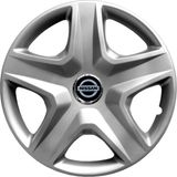 PackGar Nissan Almera 15 Inç Jant Kapağı Amblemli Gri 4'lü Set 119