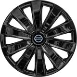 PackGar Nissan Altima 16 Inç Jant Kapağı Amblemli Piano Black 4 Adet 1 Takım 213