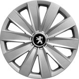 PackGar Peugeot 306 16 inç Amblemli Gri 4 Adet 1 Takım 132 Jant Kapağı