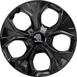 PackGar Skoda Forman 15 Inç Uyumlu Jant Kapağı Amblemli Piano Black 4 Adet 1 Takım 212