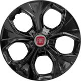 PackGar Tofaş Serçe 13 Inç Jant Kapağı Amblemli Piano Black 4 Adet 1 Takım 210