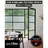 Packline Marketing Packline Cam Kumlama Folyosu Buzlu Cam Filmi 100CMX10M - 100 x 1000 cm