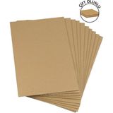 PackMai 35X50CM Oluklu Mukavva (12ADET) 6mm Karton Levha (Proje-Puzzle-Tuval-Maket-Okul-Hobi-Çerçeve-Paketleme)
