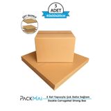 PackMai 40x30x30cm 5ADET 1.Kalite 6mm Çift Oluklu Kalın Karton Koli Kutu (Ev Taşıma-Kargo-Taşınma-Çeyiz)