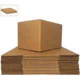 PackMai 60x40x40 cm 10 Adet 6 mm Çift Oluklu Karton Koli (Ev Taşıma-Çeyiz-Depolama-Nakliye)