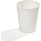Packtory 8 oz Single Wall Karton Bardak (Beyaz) 50 Adet