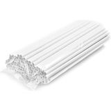 Packtory Kağıt Pipet Beyaz Sargısız 6X195MM 100 Adet