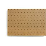 Packtory Puantiyeli Kraft Servis Kağıdı 40x28,5 cm 500 Adet - 40 x 280 cm - Kahverengi