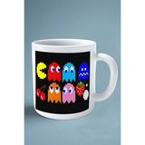 Pacman Oyun Baskılı Kupa Bardak Çift Taraflı Kişiye Özel Model 10