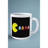 Pacman Oyun Baskılı Kupa Bardak Çift Taraflı Kişiye Özel Model 11