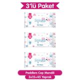 Paddlers 3x15 45 Yaprak Cep Mendili