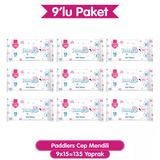Paddlers 9x15 135 Yaprak Cep Mendili