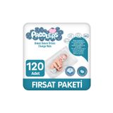 Paddlers Bebek Bakım Örtüsü 60x60 cm – 120 Adet (12 Paket x 10’lu) Yatak Koruyucu Alt Açma Bezi
