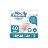 Paddlers Bebek Bakım Örtüsü 60x60 cm 40 Adet (4x10) – Alt Açma Bezi, Yatak Koruyucu - Sıvı Geçirmez