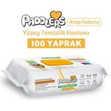 Paddlers Easy Clean Arap Sabun Katkılı Yüzey Temizlik Havlusu 100 Yaprak