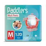 Paddlers M Beden 120 Adet Külot Yetişkin Bezi
