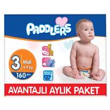 Paddlers No:3 Midi 160 Adet Bebek Bezi